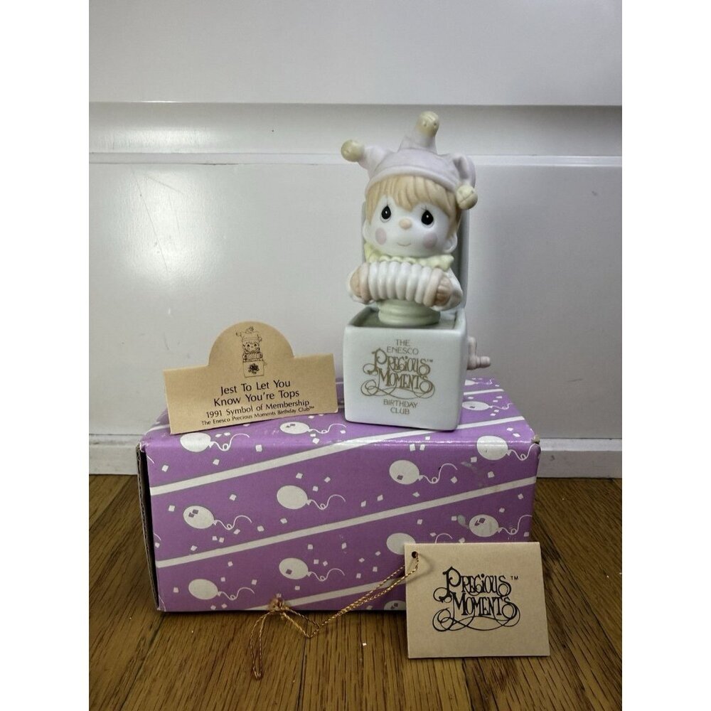 Precious Moments Figurine B0106 Jest Let You Know Tops